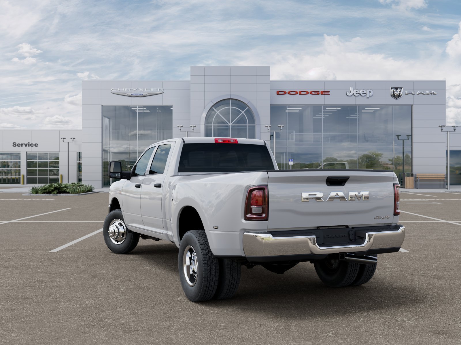 New 2026 Bright White Clear-Coat Exterior Paint RAM Tradesman image 41