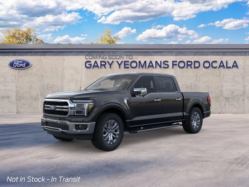 New 2026 Agate Black Metallic Ford Lariat® image 1