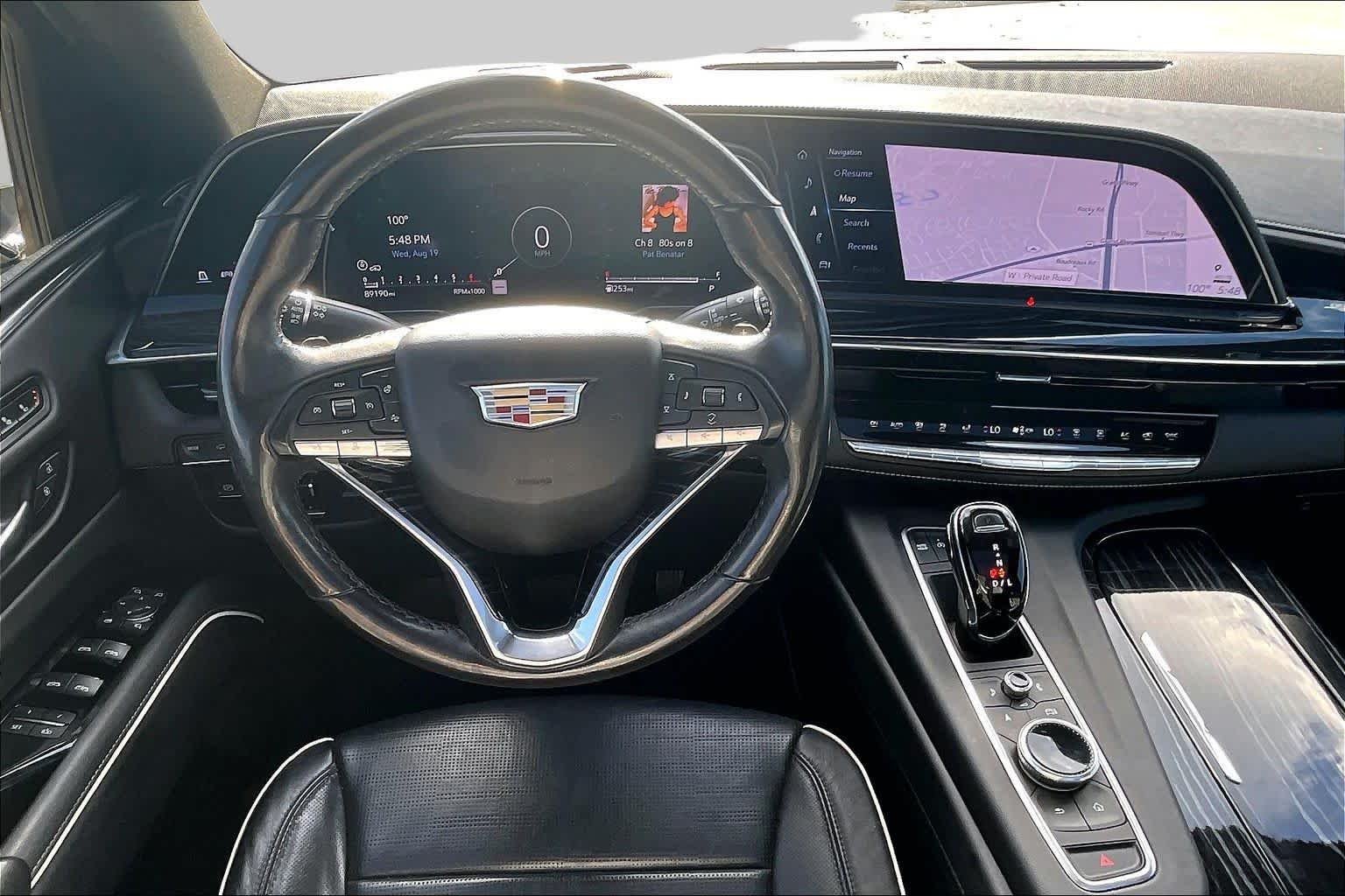 Used 2021 Crystal White Tricoat Cadillac Sport image 6