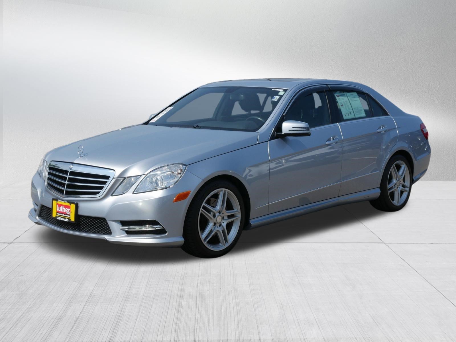 Used 2013 Diamond Silver Metallic Mercedes-Benz E 350 Sport image 3