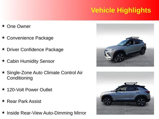 Used 2023 Gray Chevrolet RS image 3