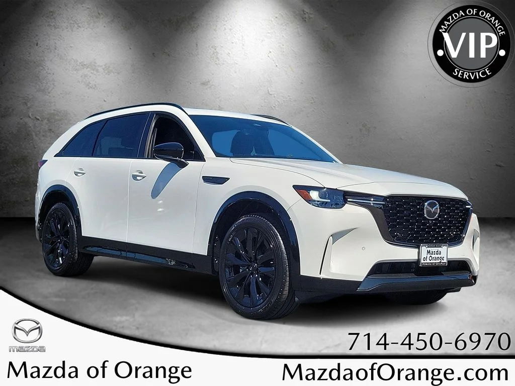 New 2026 Rhodium White Premium Mazda 3.3 Turbo S Premium Sport AWD image 1