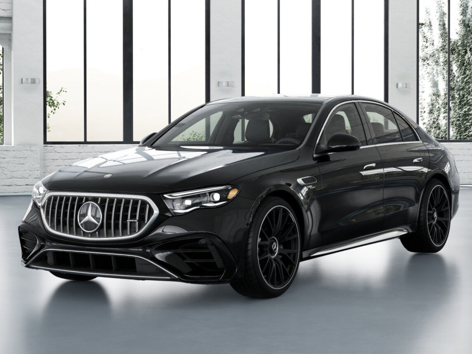 New 2026 Obsidian Black Metallic Mercedes-Benz E 53 AMG® 4D Sedan 4MATIC®  image 2