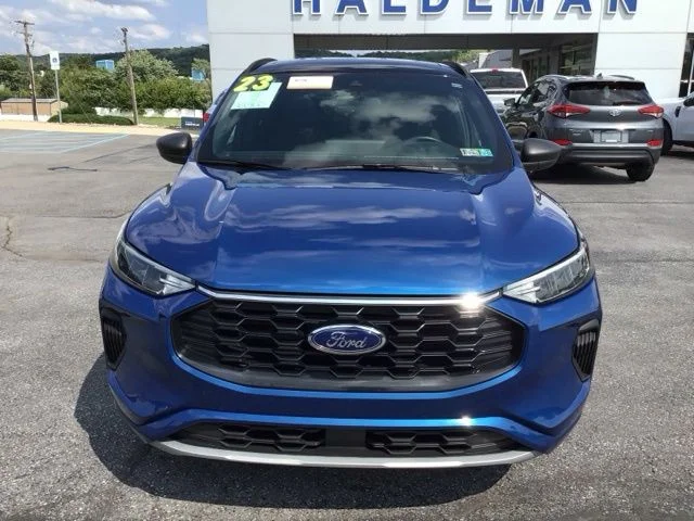 Certified Used 2023 Atlas Blue Metallic Ford ST-Line image 3