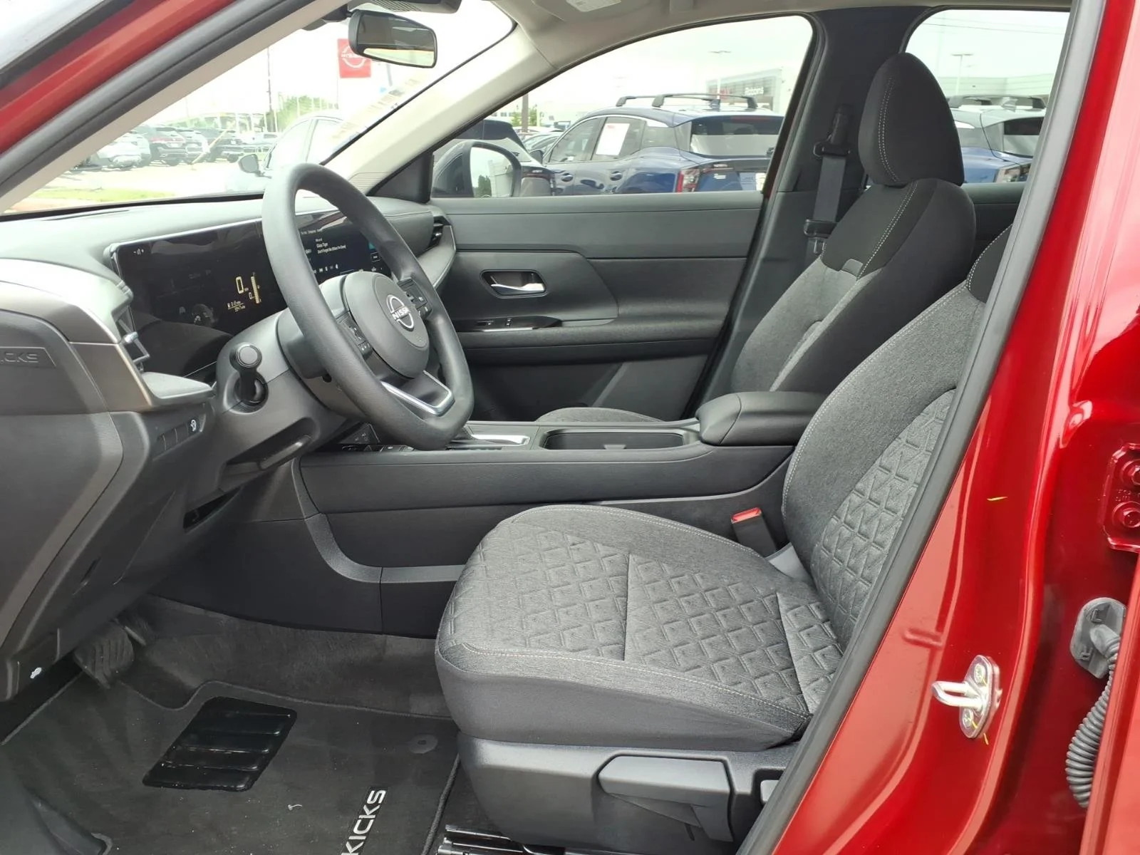 2026 Nissan Kicks SV Red at Robbins Nissan