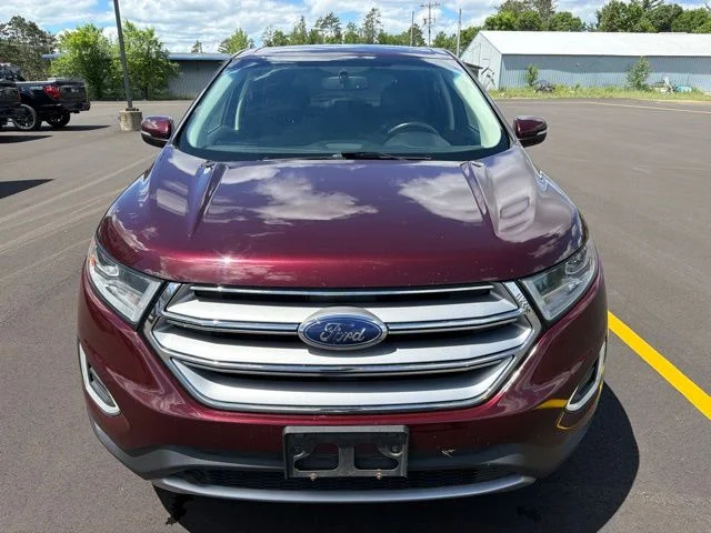Used 2018 Burgundy Velvet Metallic Tinted Clearcoat Ford Titanium image 8