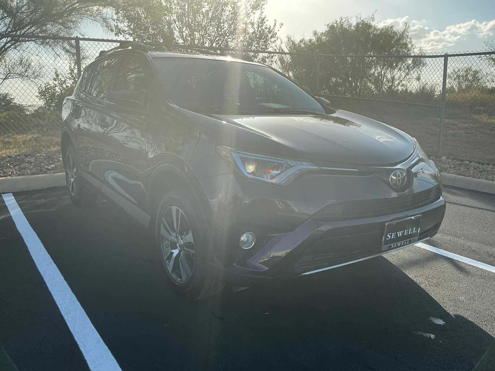 Used 2017 Black Currant Metallic Toyota XLE image 3