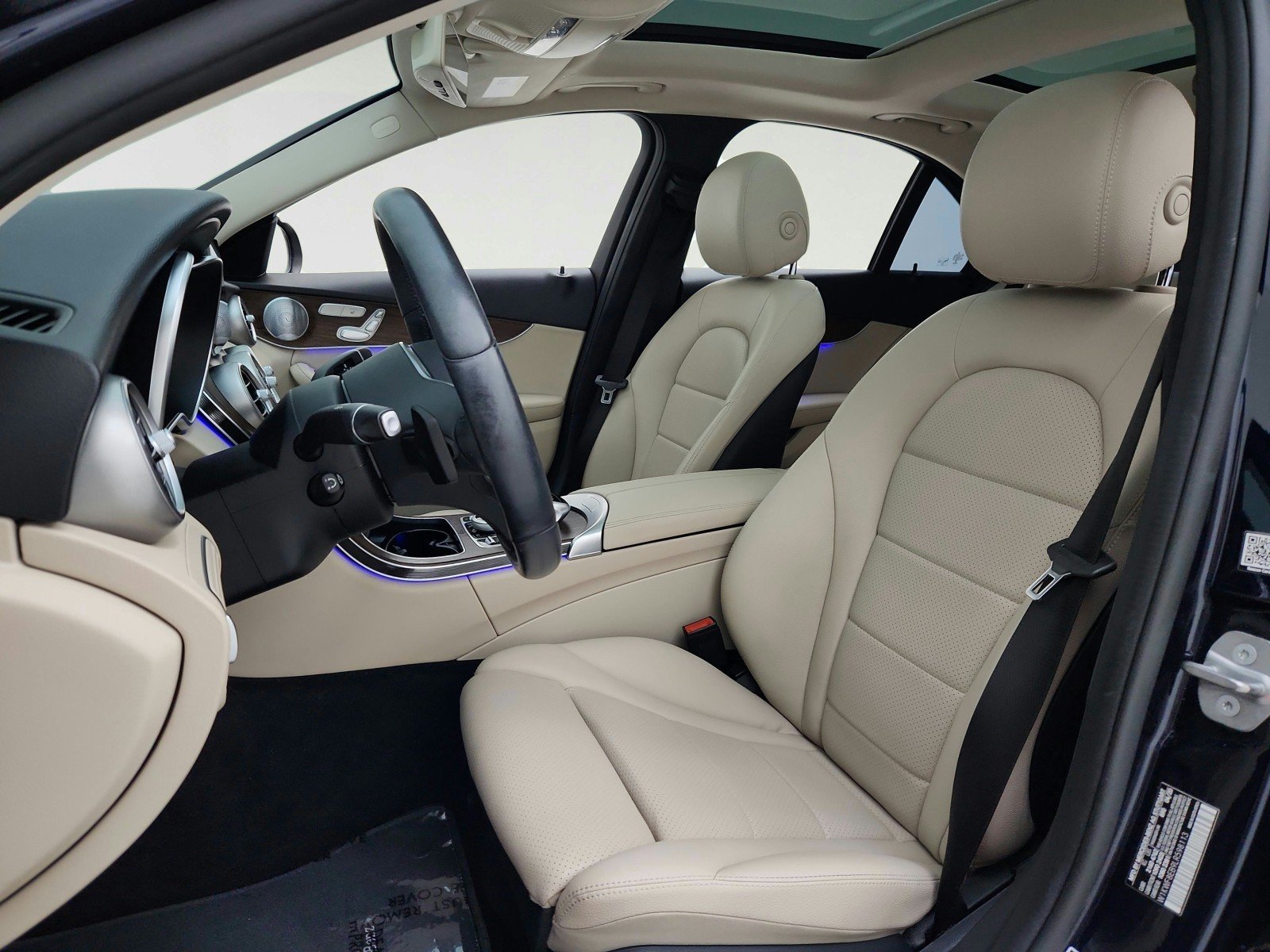 Certified Used 2020 Lunar Blue Metallic Mercedes-Benz C 300 image 17