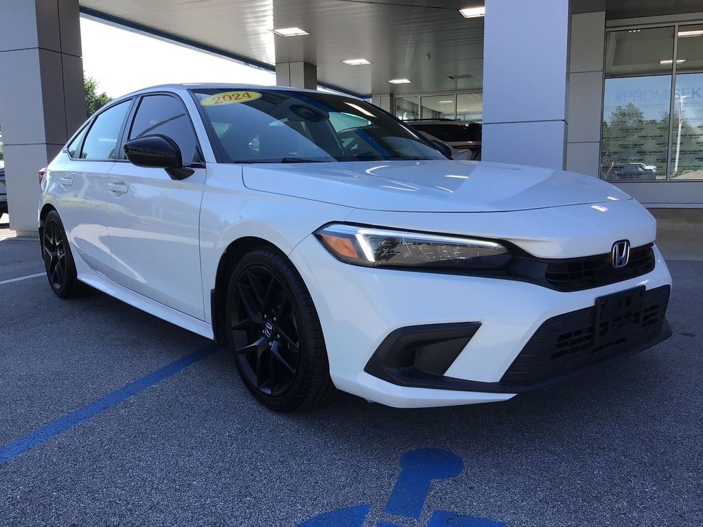 Used 2024 White Honda Sport image 4
