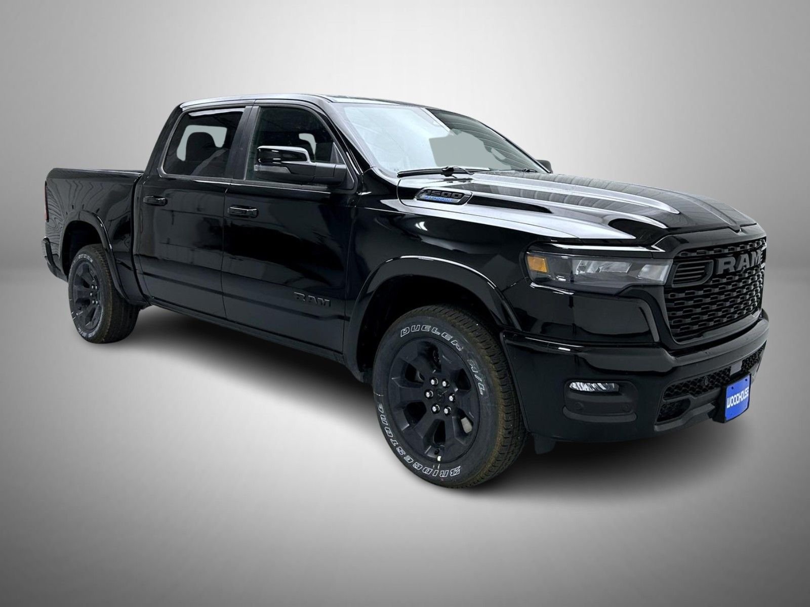 New 2026 Diamond Black Crystal Pearl-Coat Exterior Paint RAM Big Horn/Lone Star image 3