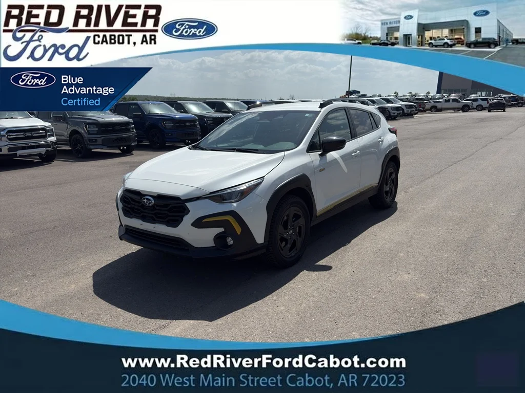 Certified Used 2024 Crystal White Pearl Subaru Sport image 1