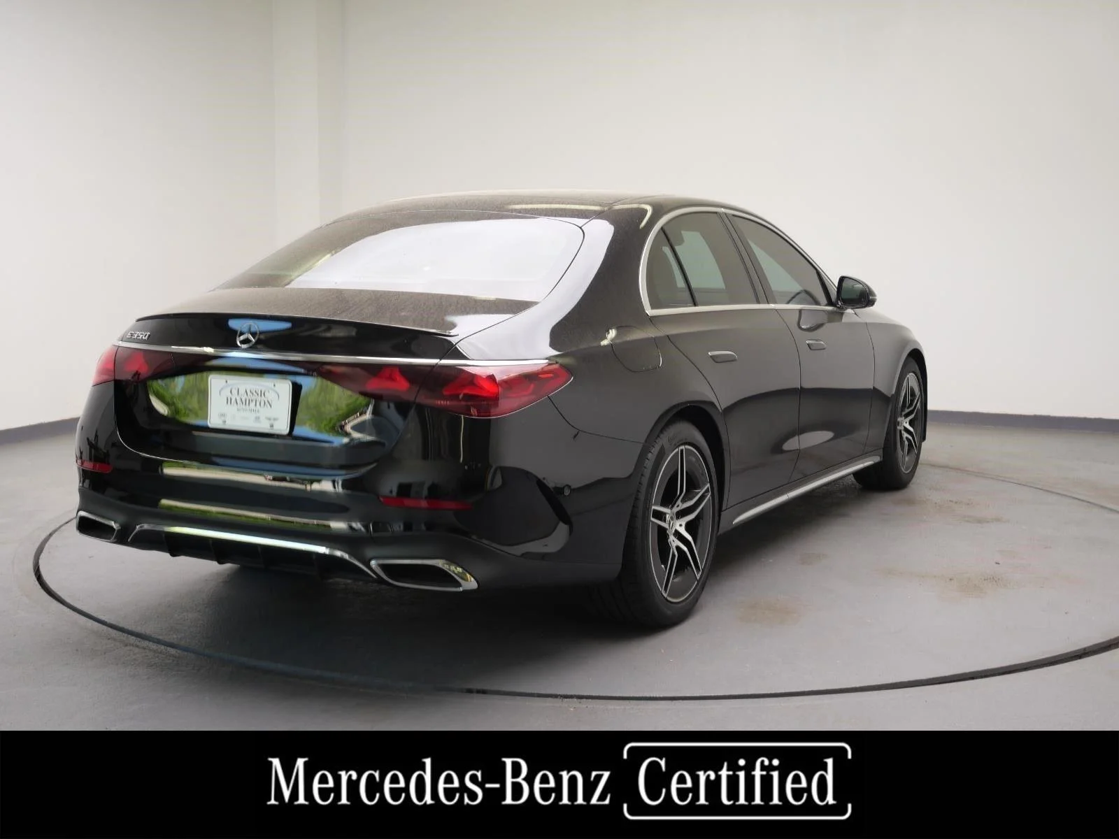 Certified Used 2025 Black Mercedes-Benz E 350 image 6