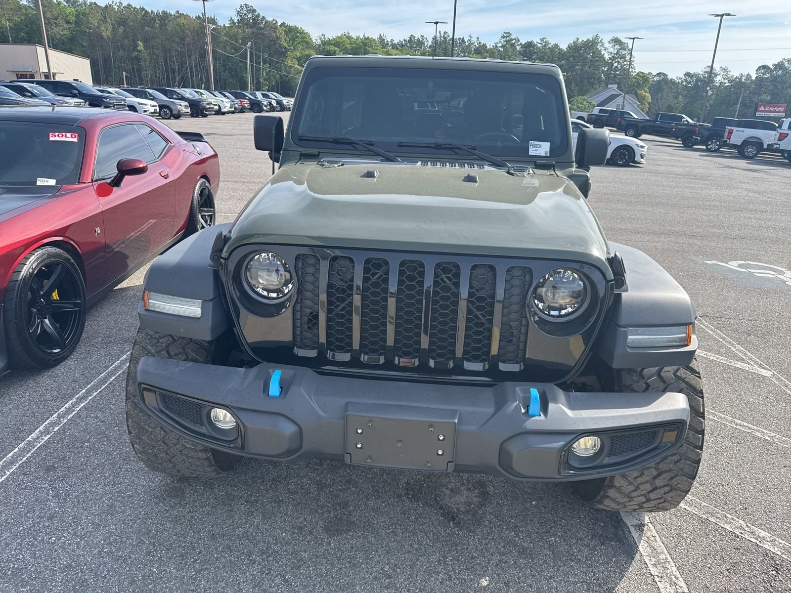 Used 2023 Jeep Wrangler 4xe Willys 4XE with VIN 1C4JJXN64PW690785 for sale in Graniteville, SC
