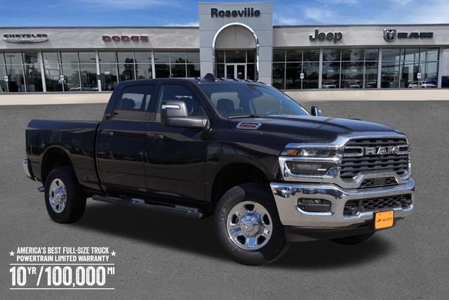 New 2026 Diamond Black Crystal Pearlcoat RAM Tradesman image 1