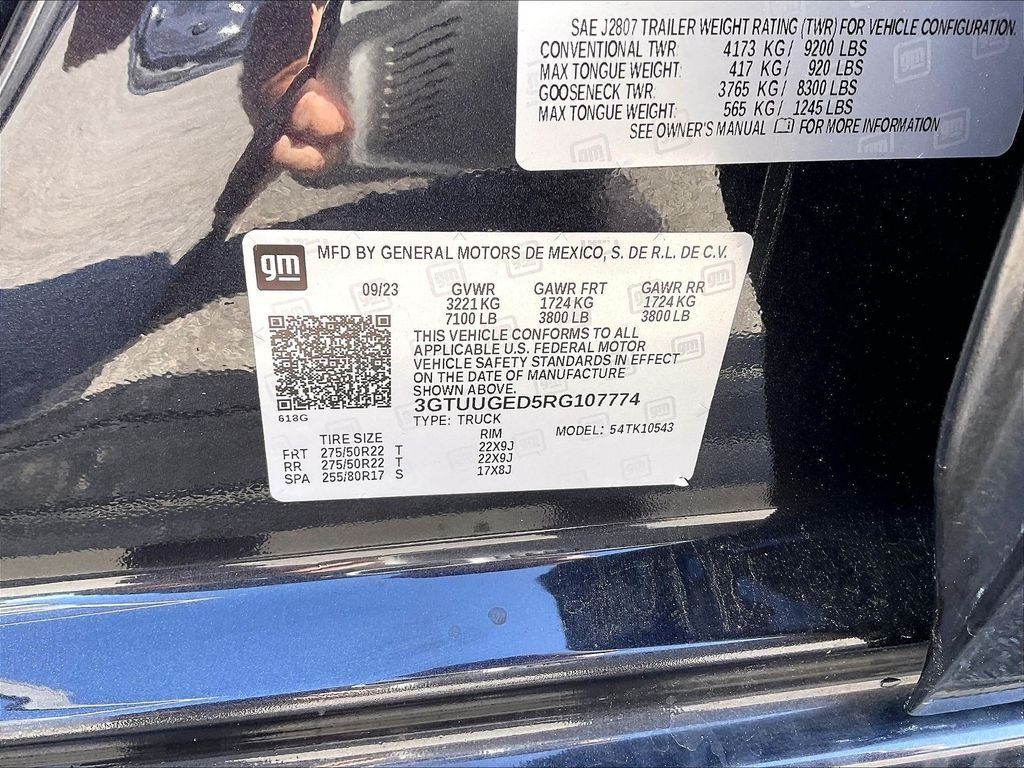 Used 2024 Titanium Rush Metallic GMC Denali image 33