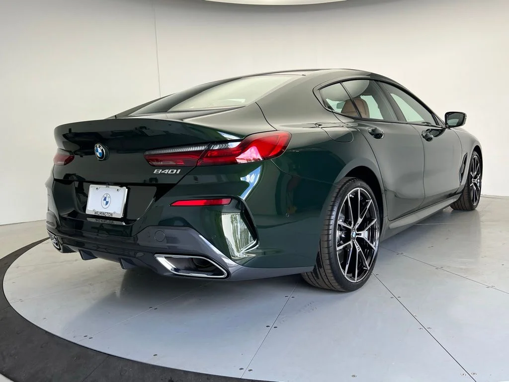 New 2026 San Remo Green Metallic BMW 840i Gran Coupe image 3