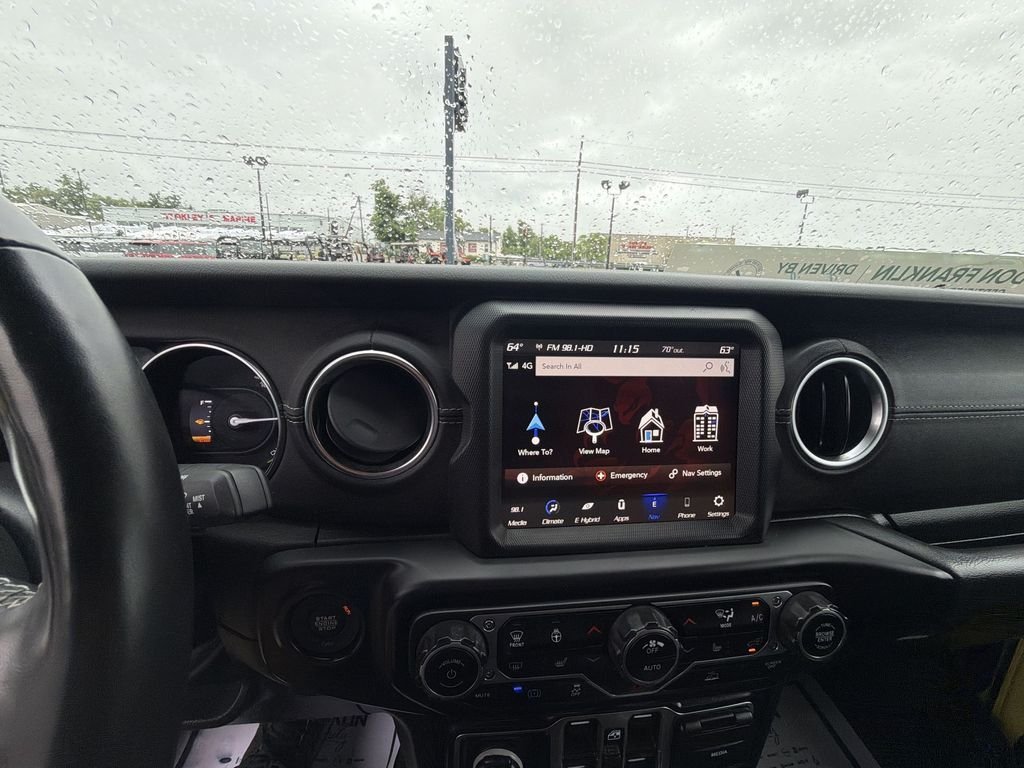 Used 2023 Yellow Jeep Sahara 4xe image 18
