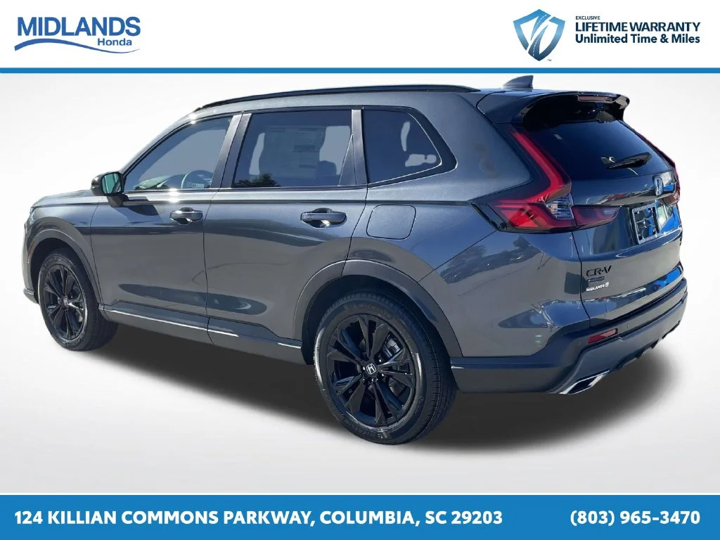 New 2027 Meteorite Gray Metallic Honda Sport Touring Hybrid AWD image 4