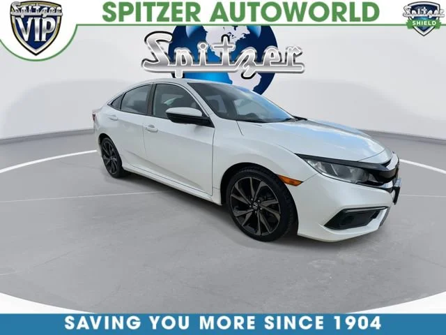 Used 2019 Honda Civic Sport with VIN 2HGFC2F84KH600966 for sale in Northfield, OH