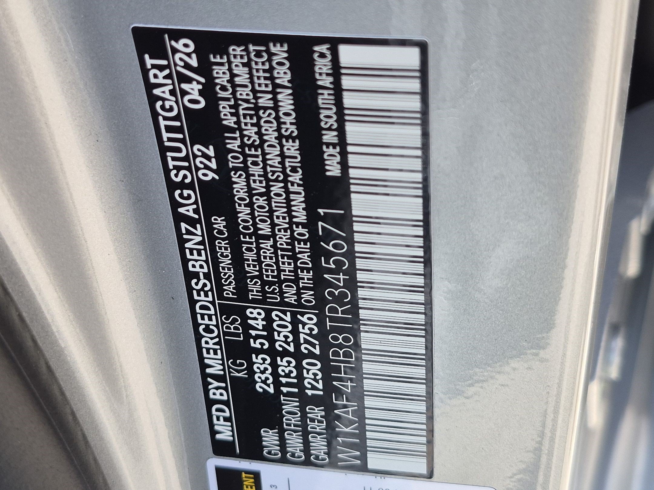 New 2026 Cirrus Silver Metallic Mercedes-Benz C 300 image 86