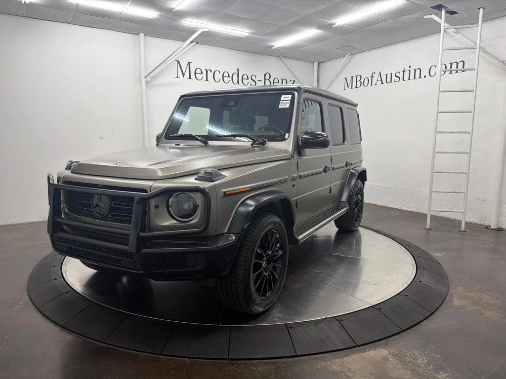 Certified Used 2023 Gold Mercedes-Benz G 550 image 3