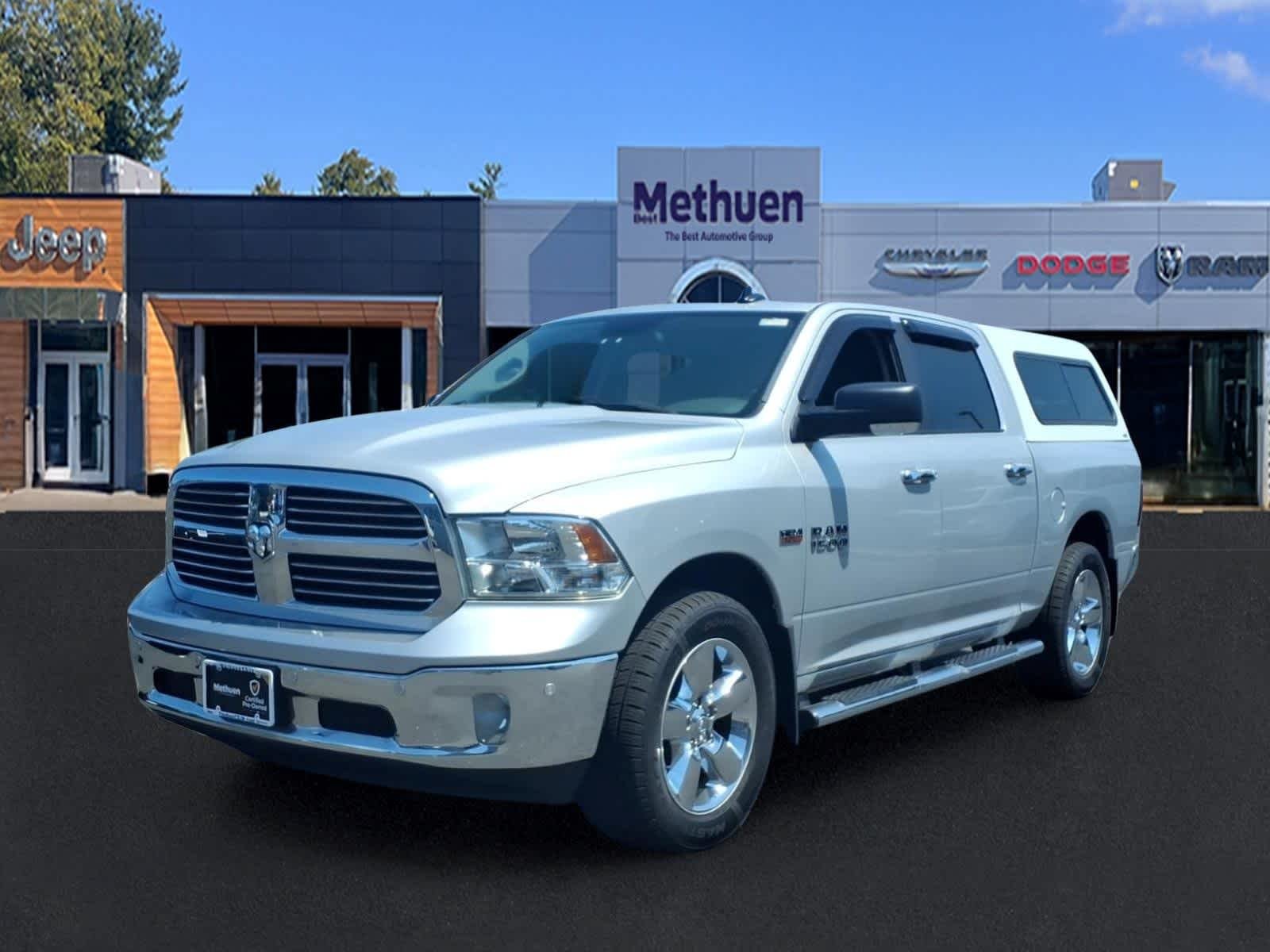 Used 2017 Bright Silver Metallic Clearcoat Ram Big Horn image 9