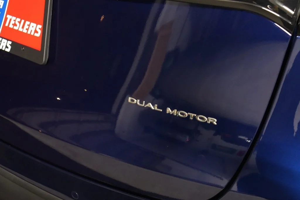 Used 2022 Deep Blue Metallic Tesla Long Range image 10