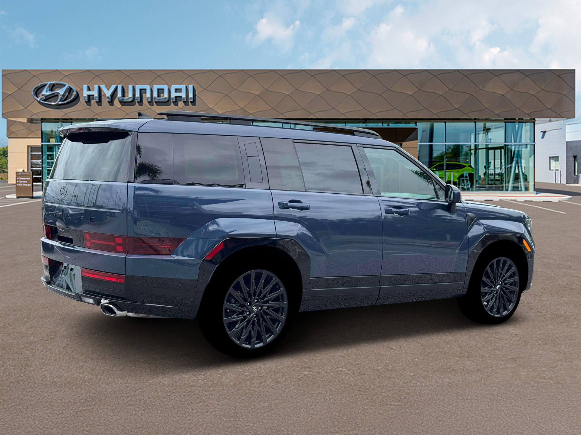 New 2026 Blue Hyundai Calligraphy FWD image 8