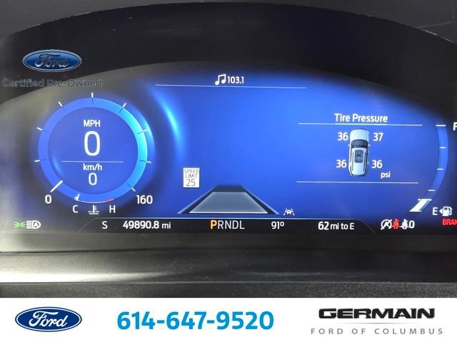Certified Used 2022 Carbonized Gray Metallic Ford Platinum image 26