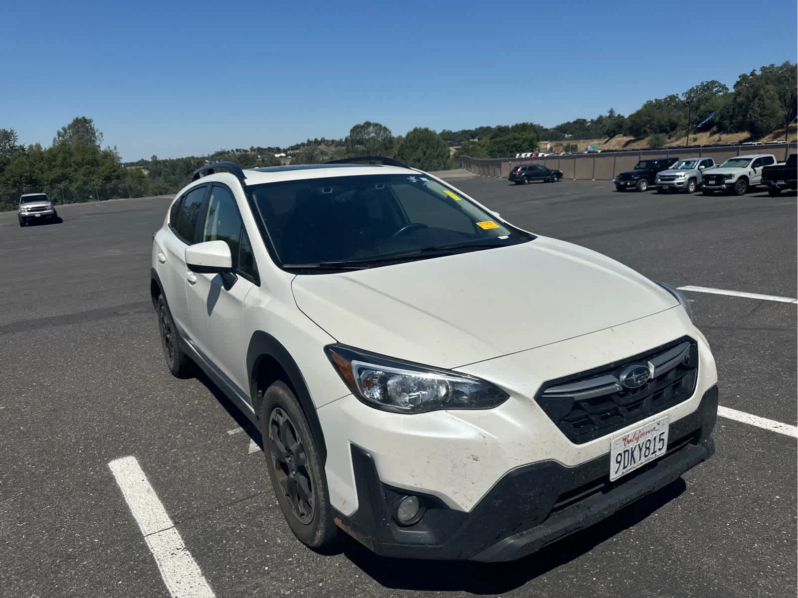 Used 2023 Crystal White Pearl Subaru Premium image 3