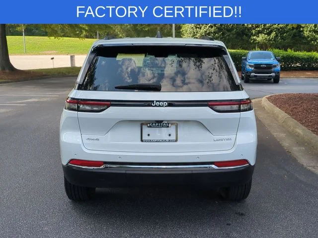 Used 2025 White Jeep Limited image 4