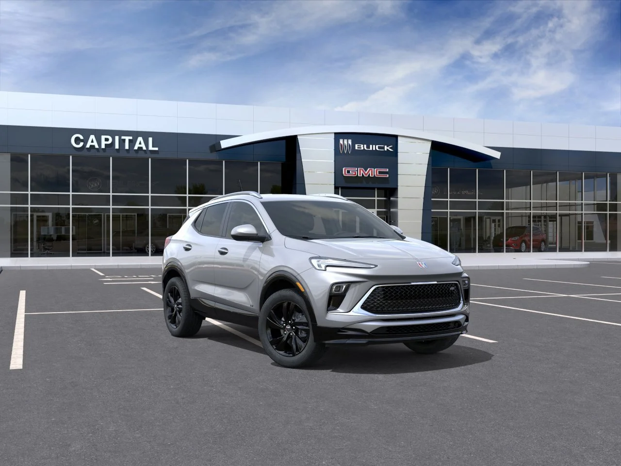 New 2026 Moonstone Grey Metallic Buick Sport Touring AWD image 2
