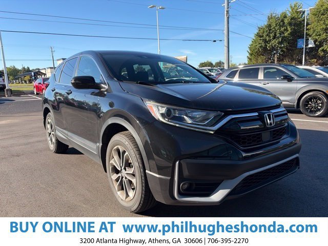Used 2022 Crystal Black Pearl Honda EX image 1