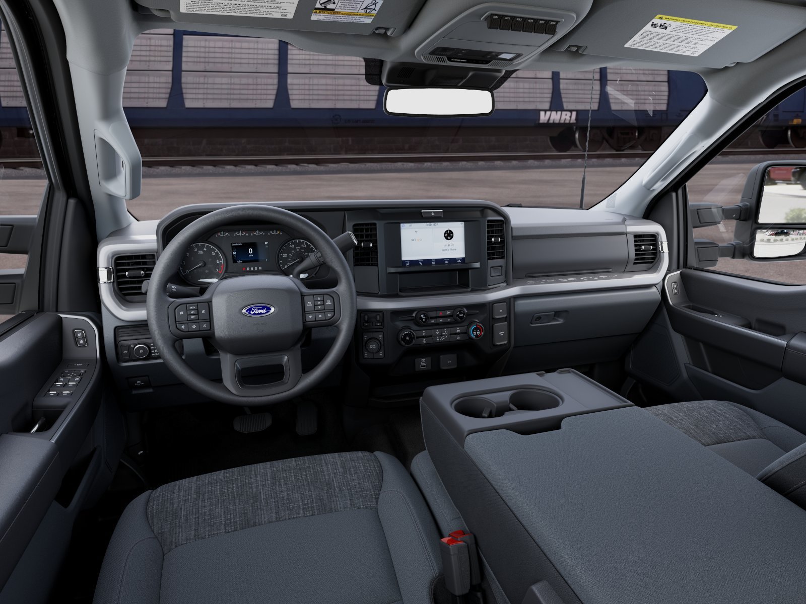 New 2027 Carbonized Gray Metallic Ford XLT image 9