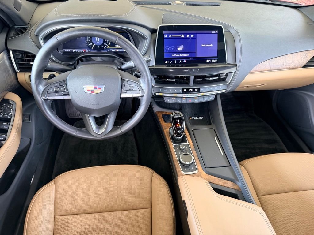 Used 2023 Red Cadillac Premium Luxury image 18