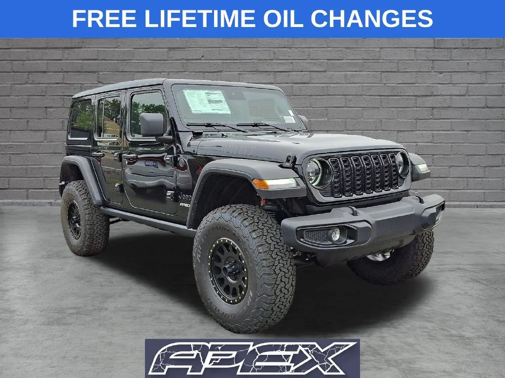 New 2025 Black Clear-Coat Exterior Paint Jeep Willys image 1