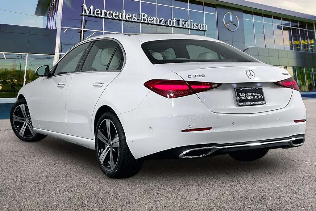 New 2026 White Mercedes-Benz C 300 image 3
