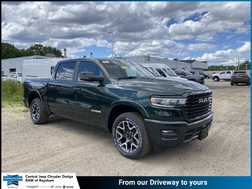 New 2026 Serrano-Green Metallic Exterior Paint Ram Laramie image 1