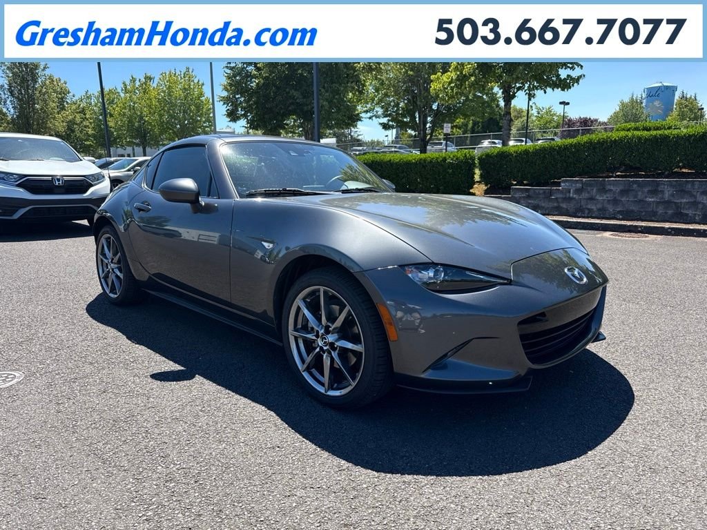 Used 2017 Machine Gray Mazda Grand Touring Launch Edition image 1