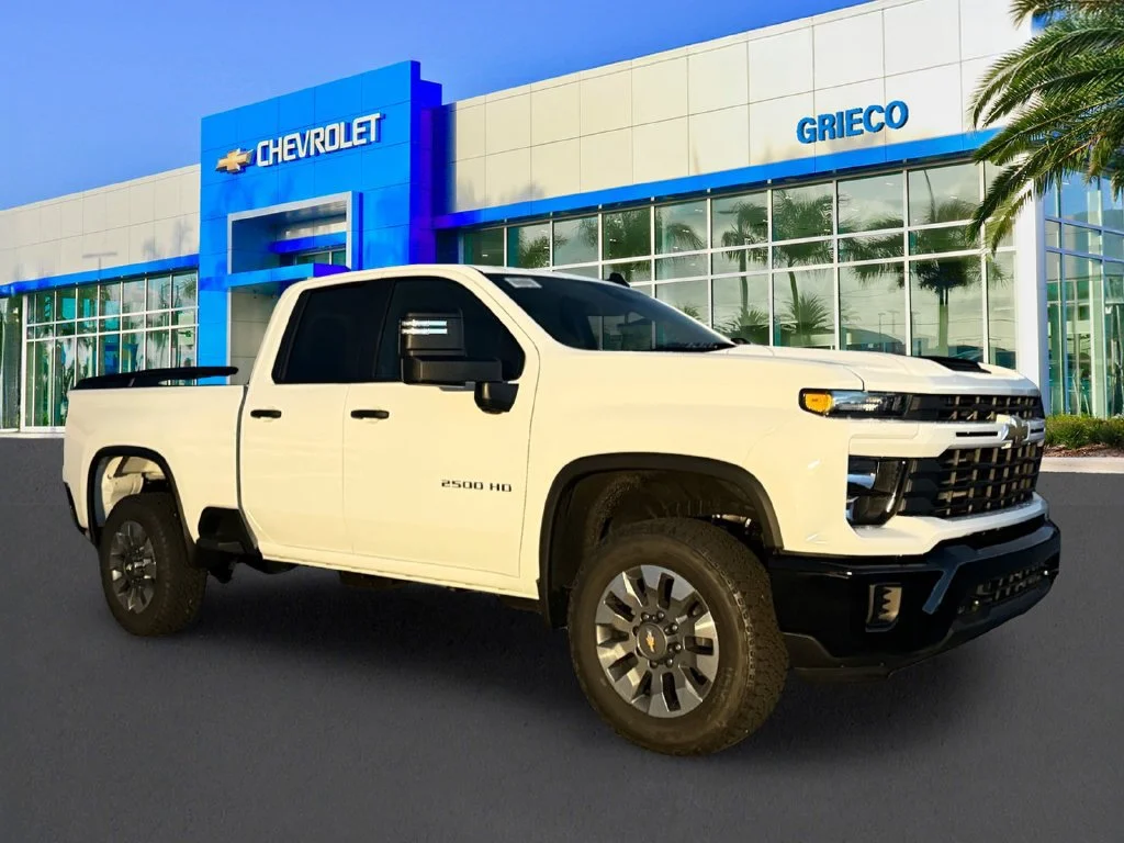 New 2026 Summit White Chevrolet Custom image 1