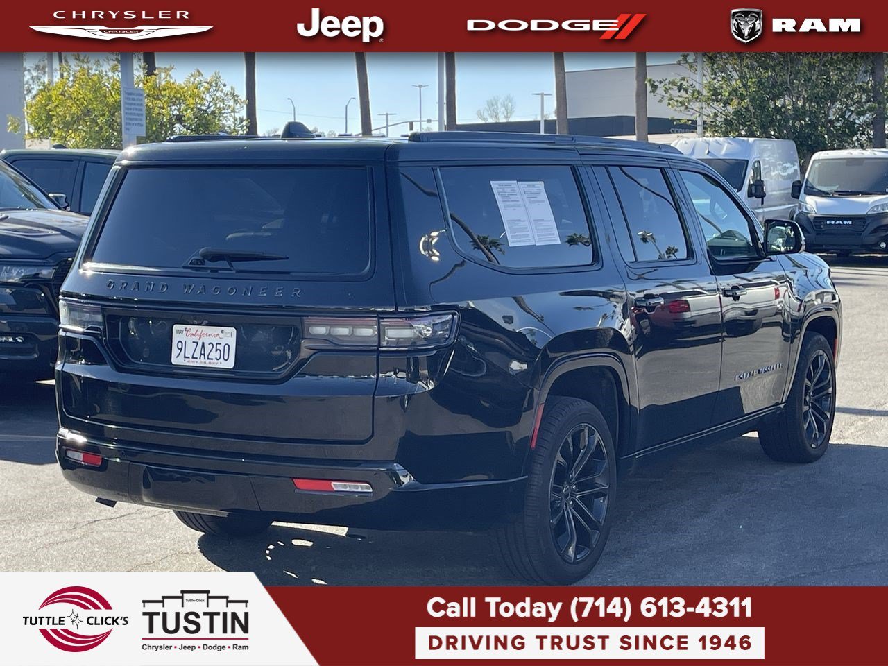 Used 2024 Diamond Black Crystal Pearlcoat Jeep Series II image 15