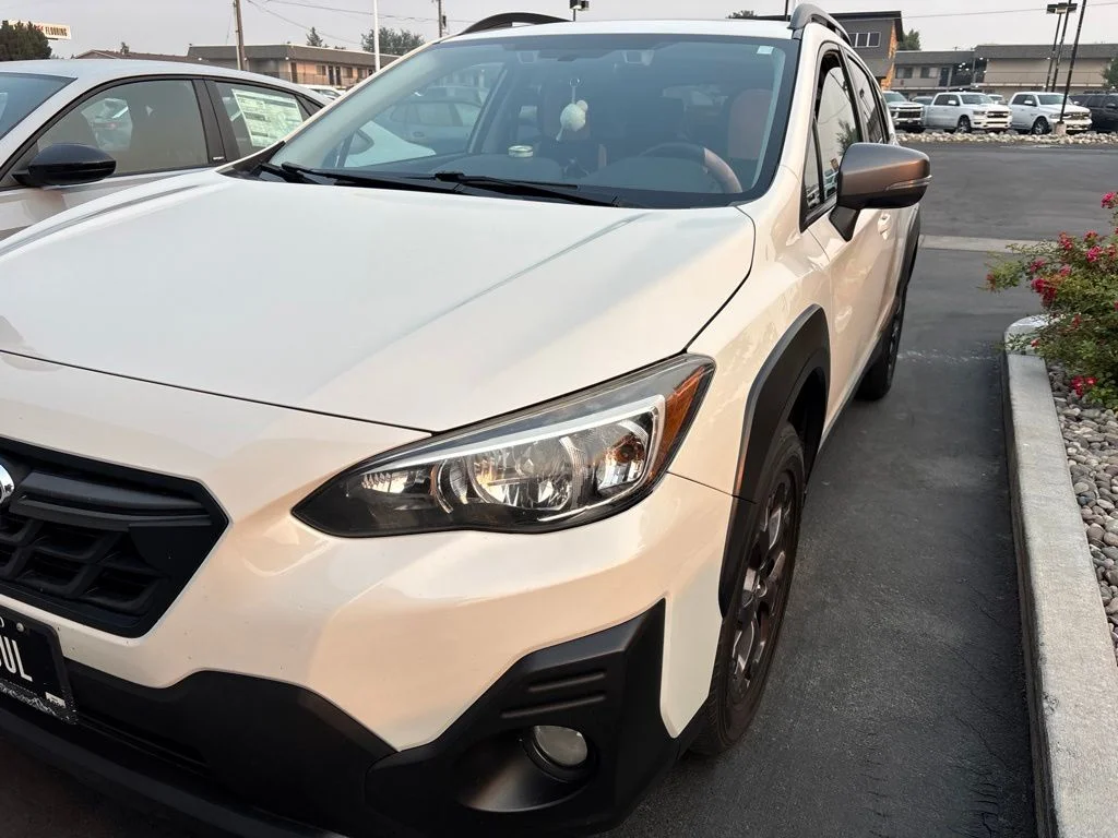 Used 2021 Crystal White Pearl Subaru Sport image 9
