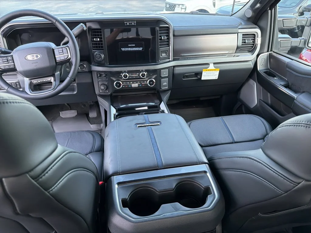 New 2026 Star White Metallic Tri-Coat Ford F-250® Platinum® image 15
