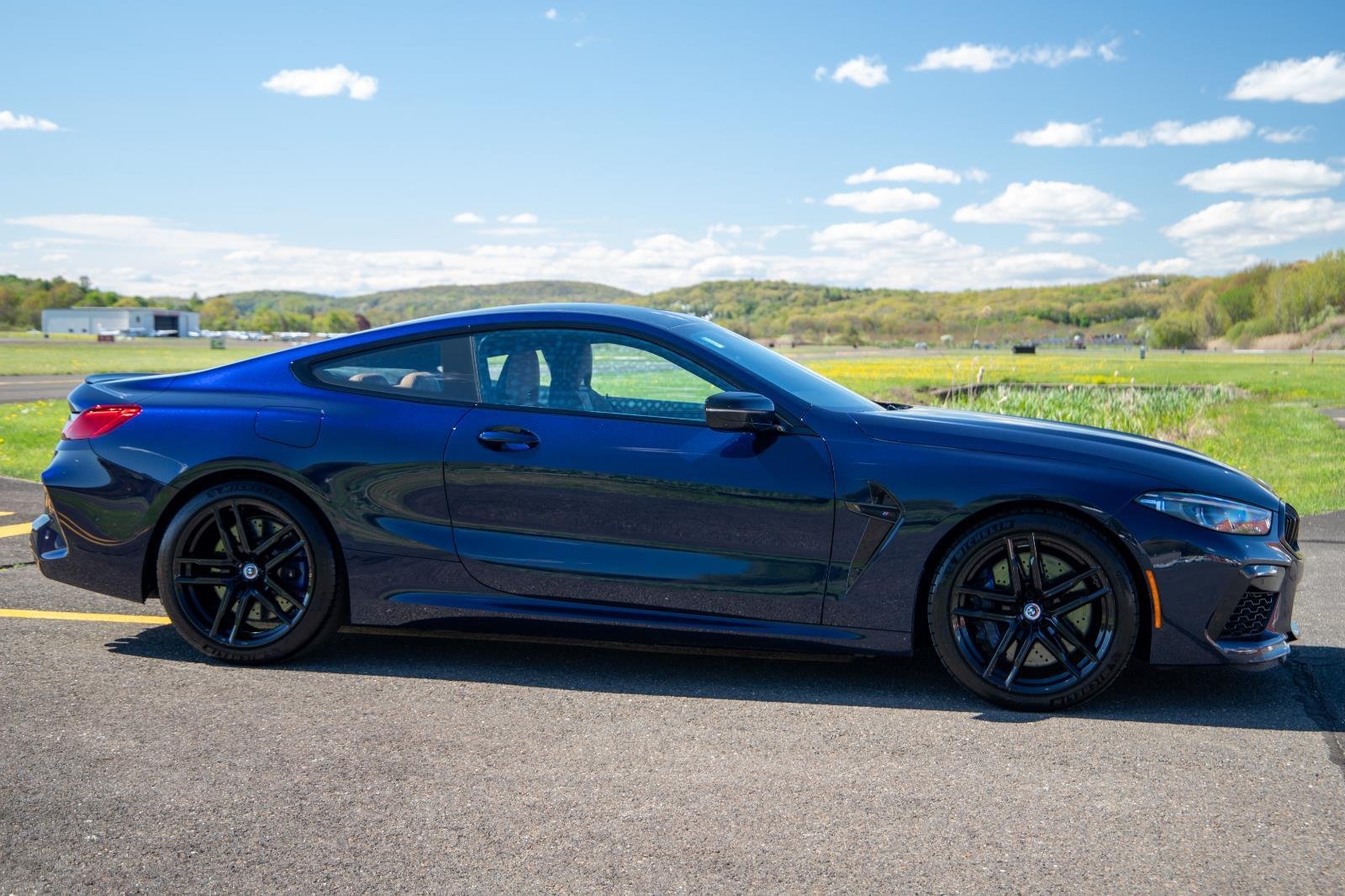 Used 2023 Tanzanite Blue II Metallic BMW Competition image 8