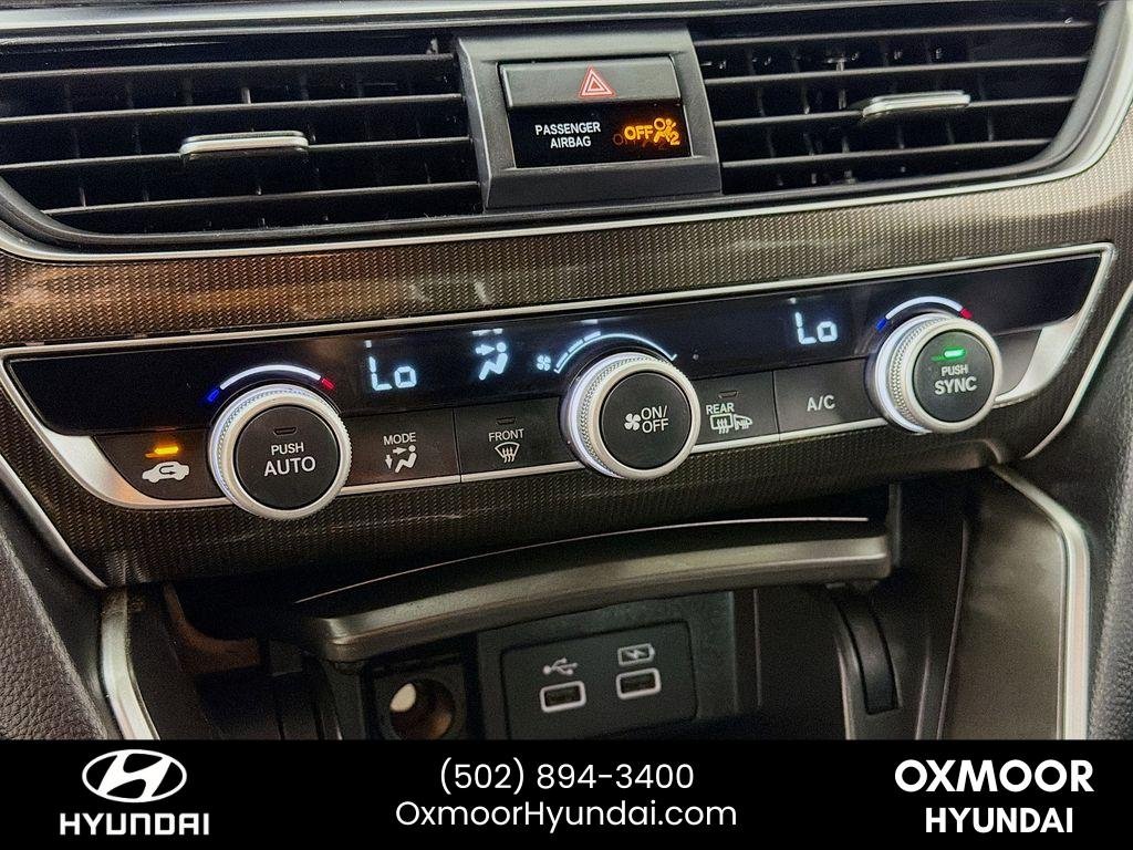 Used 2022 Platinum White Pearl Honda Sport image 15