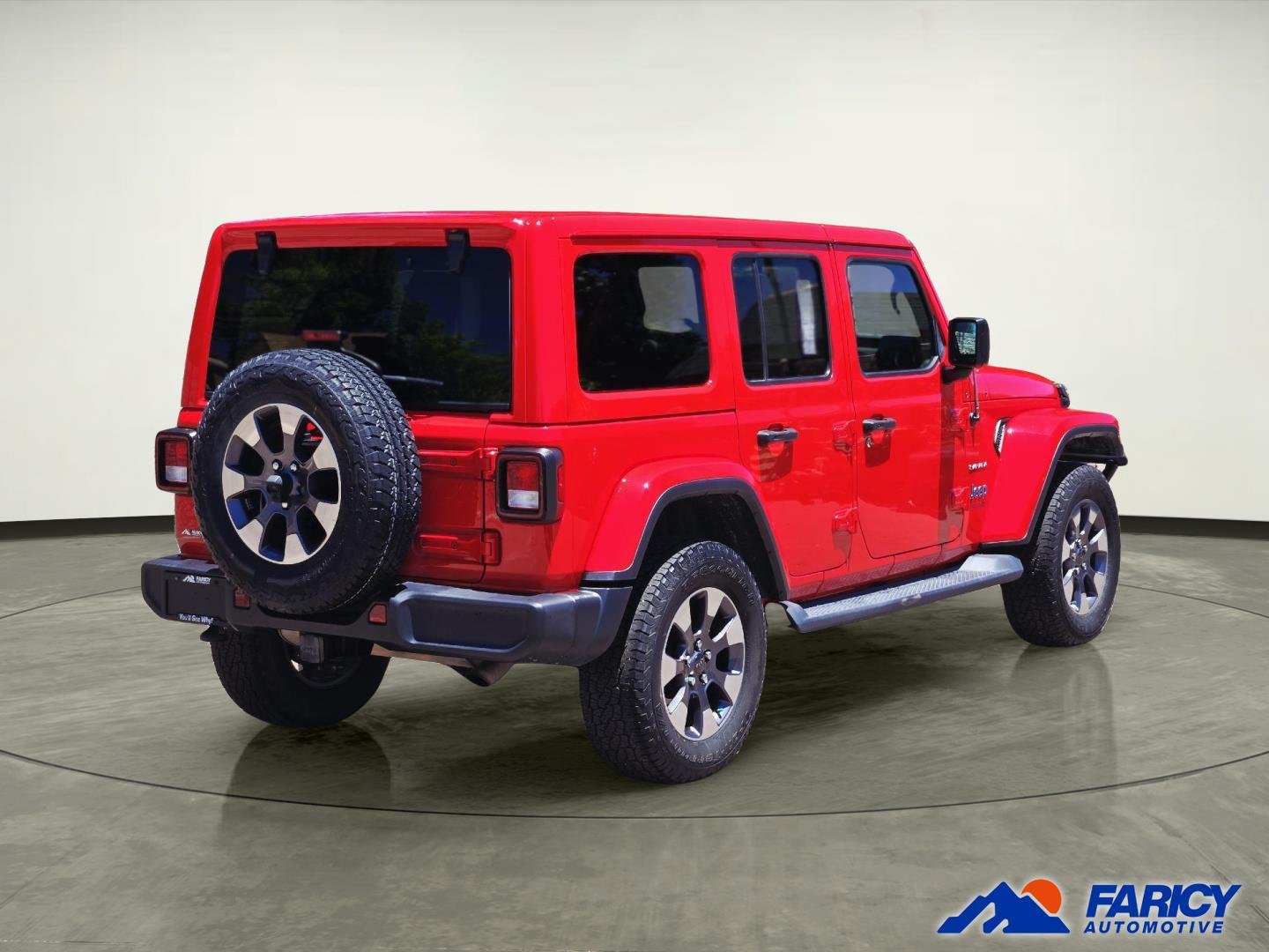 Used 2020 RED JEEP SAHARA image 5