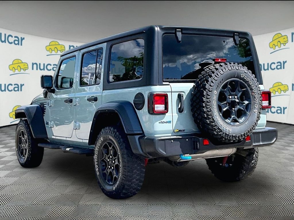 Used 2023 Gray Jeep Willys 4xe image 4