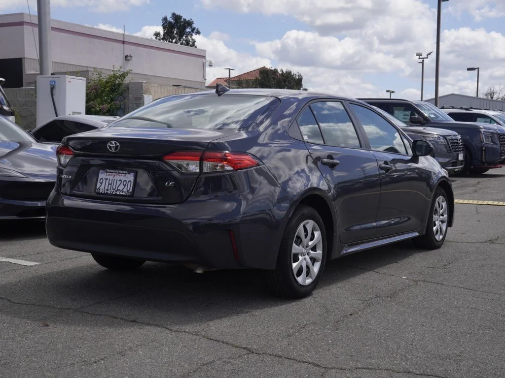 Used 2025 Gray Toyota LE image 3