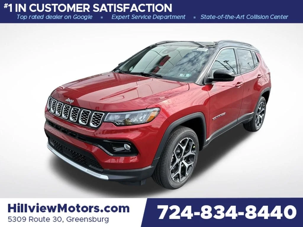 New 2026 Red Hot Pearl-Coat Exterior Paint Jeep Limited image 1