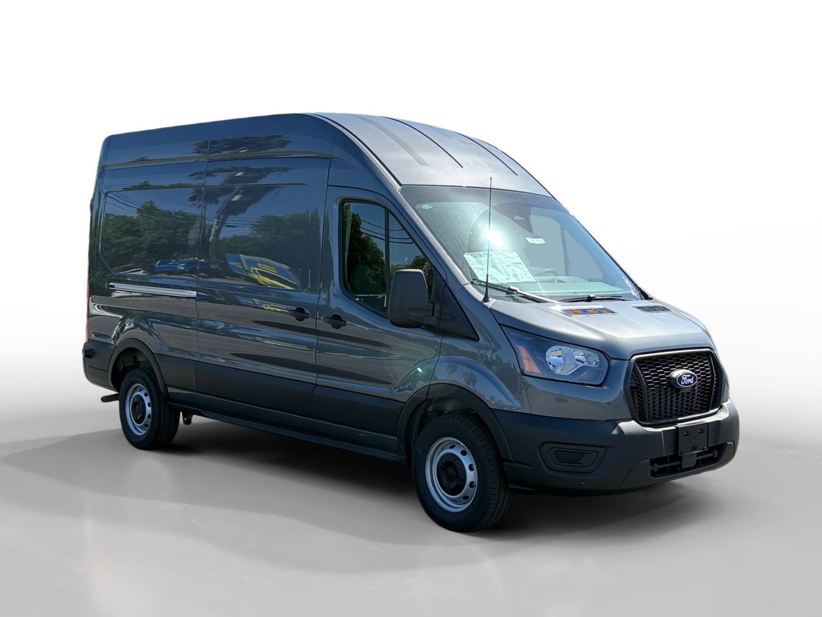 New 2026 Carbonized Gray Metallic Ford Cargo Van image 7